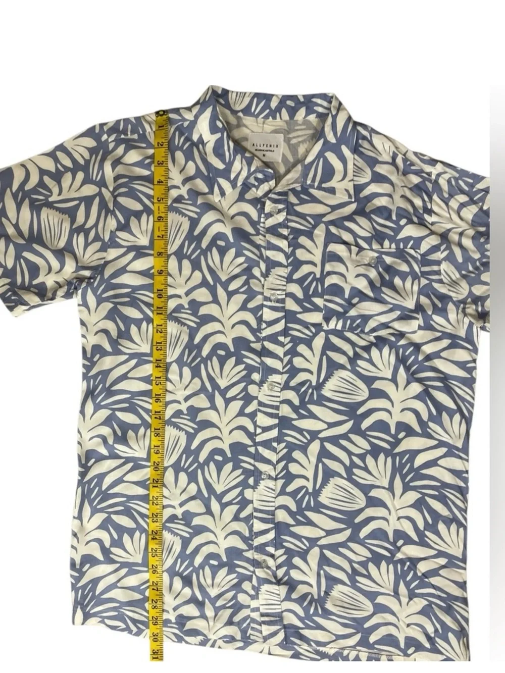 ALLFENIX Botanical Cabana Men's Swim Trunks and Shirt Set NWT